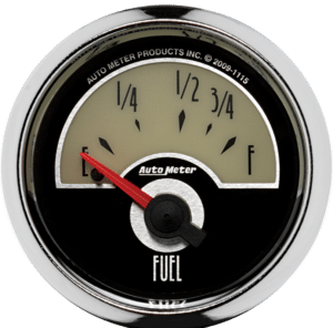 1115 Auto Meter Cruiser 2 1/16" Fuel Gauge (73-10 ohms)