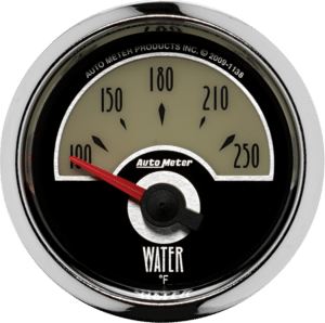 1138 AutoMeter Cruiser 2 1/16" Water Temperature Gauge (100-250)