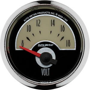 1193 Auto Meter Cruiser 2 1/16" Voltmeter Gauge