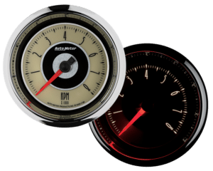 1196 Auto Meter Cruiser 3 3/8" In-Dash 8,000 RPM Tachometer
