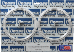 1947-1953 Chevy Truck Billet Aluminum Adapter Rings for 5" Quads (Auto Meter, Classic Instruments or Dolphin)