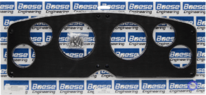 1954-1955 GMC Truck Aluminum Gauge Panels