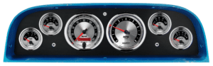 1960-1963 Chevy Truck Aluminum Dash Insert w/ Auto Meter American Muscle Gauges