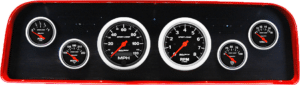 1960-1961 GMC Truck Billet Aluminum Gauge Panel w/ Sport-Comp gauges