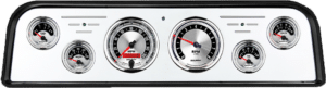1962-1966 GMC Truck Aluminum Dash Insert w/ Auto Meter American Muscle Gauges