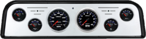 1962-1966 GMC Truck Aluminum Gauge Panel w/ Auto Meter Cobalt Gauges