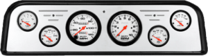 1962-1966 GMC Truck Billet Aluminum Gauge Panel w/ Auto Meter Phantom Gauges