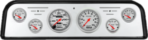 1962-1966 GMC Truck Billet Aluminum Gauge Panel w/ Ultra-Lite gauges