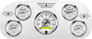 1935-1937 Ford Truck Gauge Panels