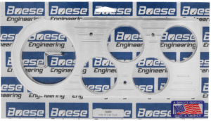 1948-1950 Ford Truck Gauge Aluminum Gauge Panels