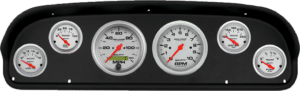 1957-1960 Ford Truck ABS Gauge Panel w/ AutoMeter Ultra-Lite Gauges