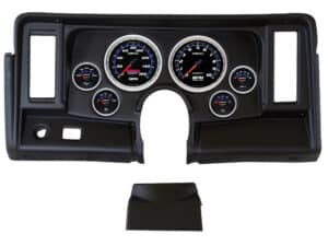 Auto Meter Direct Fit 69-76 Chevrolet Nova Gauge Panel With Auto Meter Cobalt Gauges