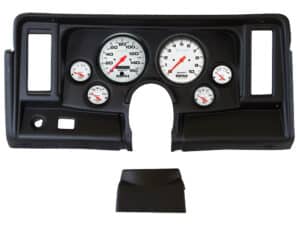 Auto Meter Direct Fit 69-76 Chevrolet Nova Gauge Panel With Auto Meter Phantom Gauges