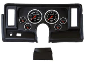 Auto Meter Direct Fit 69-76 Chevrolet Nova Gauge Panel With Auto Meter Sport Comp Gauges