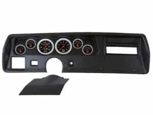 Auto Meter Direct Fit 1970-1972 Chevrolet Chevelle, El Camino, Malibu, Monte Carlo SS Instrument Panel With Sport Comp Gauges