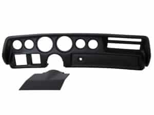 Auto Meter Direct Fit Chevrolet Chevelle, El Camino, Malibu, Monte Carlo Non SS, 70-72, 3-3/8" & 2-1/16", Black