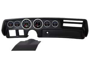 Auto Meter Direct Fit 1970-1972 Chevrolet Chevelle, El Camino, Malibu & Monte Carlo Non SS Instrument Panel With Cobalt Gauges