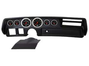 Auto Meter Direct Fit 1970-1972 Chevrolet Chevelle, El Camino, Malibu & Monte Carlo Non SS Instrument Panel With Sport Comp Gauges