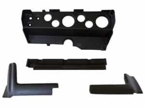 Auto Meter Direct Fit Dodge/ Plymouth "E" body Barracuda, Challenger 70-74, 3-3/8" & 2-1/16", Black