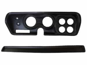 Auto Meter Direct Fit Dodge/ Plymouth "B" body Charger, GTX, Road Runner, Satellite 71-74, 3-3/8" & 2-1/16", Black