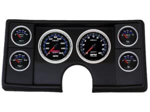 Auto Meter Direct Fit 82-87 Chevrolet Malibu, El Camino, Monte Carlo Instrument Panel With Auto Meter Cobalt Gauges