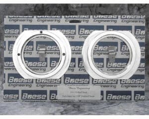 1951-1952 Ford Truck Aluminum 2 Gauge Panel for 3 3/8" Auto Meter, Classic Instruments, or Dolphin