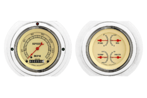 1951-1952 Ford Truck Aluminum Gauge Panels w/ Classic Instruments Gauges