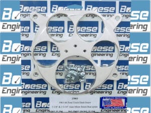 1961-1966 Ford Truck Billet Aluminum Dash Insert For 3 1/8" & 2 1/16" Auto Meter Street Rod Series (5 Gauge)