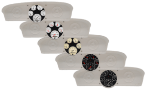 1961-1966 Ford Truck Aluminum Gauge Panel w/ AutoMeter Street Rod Series Gauges