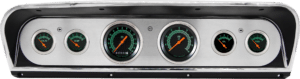 1967-1972 Ford Truck Aluminum Gauge Panel w/ Classic Instruments G/Stock Gauges