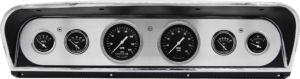 1967-1972 Ford Truck Aluminum Gauge Panel w/ Classic Instruments Hot Rod Gauges