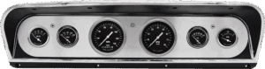 1967-1972 Ford Truck Aluminum Gauge Panel w/ Classic Instruments Hot Rod Gauges