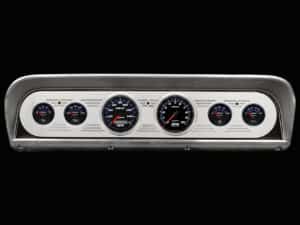1967-1972 Ford Truck Aluminum Gauge Panel w/ Auto Meter Cobalt Gauges
