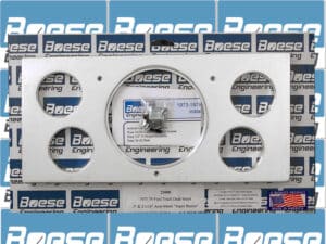 1973-1979 F-100 Billet Aluminum Dash Insert 5" & 2 1/16" Auto Meter Street Super Bezel Gauges