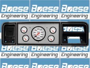 73 74 75 76 77 78 79 Ford Truck Billet Aluminum Dash Insert w/ Auto Meter Phantom Gauges