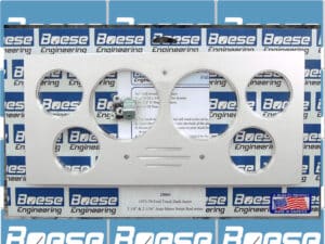 1973-1979 F-100 Billet Aluminum Dash Insert 3 1/8" & 2 1/16" Auto Meter Street Rod Series Gauges