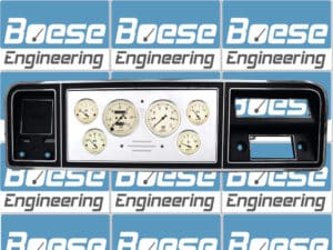 73 74 75 76 77 78 79 Ford Truck Billet Aluminum Dash Insert w/ Auto Meter Antique Beige Gauges