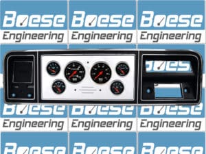73 74 75 76 77 78 79 Ford Truck Billet Aluminum Dash Insert w/ Auto Meter Designer Black Gauges