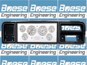 73 74 75 76 77 78 79 Ford Truck Billet Aluminum Dash Insert w/ Auto Meter Antique Beige Gauges