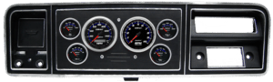 1973-1979 Ford Truck Aluminum Gauge Panel w/ Auto Meter Cobalt Gauges