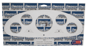 1933-35 Chevy Standard / 1933 Chevy Master Aluminum Gauge Panels