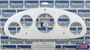 1934 Chevy Master 5 gauge Billet Aluminum Gauge Panels