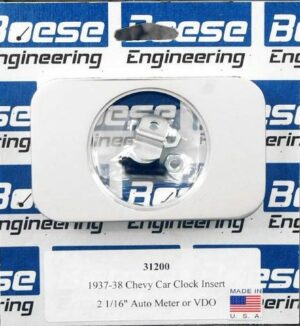 1937-1938 Chevy Car Clock Inserts