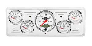 1939 Chevy Car Billet Aluminum Gauge Panel With Auto Meter Chevy Vintage Gauges