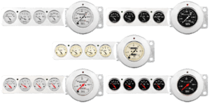 1941-1948 Chevy Car Gauge Panels w/ AutoMeter Street Rod Series Gauges