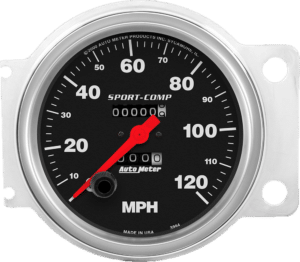 1941-1948 Chevy Car Speedometer Insert w/ AutoMeter Sport-Comp 5" Speedometer