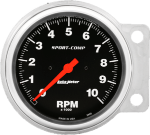 1941-1948 Chevy Car Clock Insert w/ AutoMeter Sport-Comp 5" Tachometer