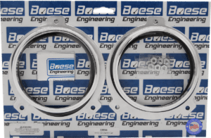 1951-1952 Chevy Car Aluminum Adapter Rings for 5" Quads (Auto Meter, Classic Instruments or Dolphin)