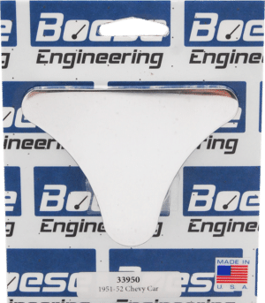 1951-1952 Chevy Car Aluminum Shift Hole Cover