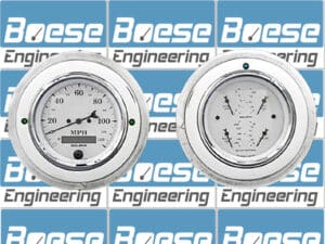 37 38 39 Plymouth Billet Aluminum Dash Insert w/ Auto Meter Gauges